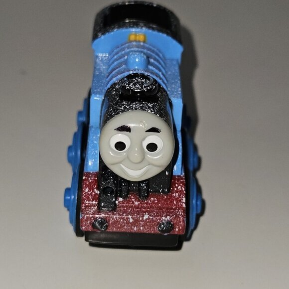Snow-Covered Thomas Tank Engine Battery Operated Motorized Diecast Train TESTED - Picture 5 of 11